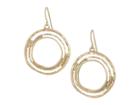 The Sak Metal Orbit Drop Earrings (gold) Earring