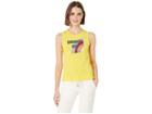 Juicy Couture Rainbow Graphic Tank (morning Sunshine) Women's Clothing