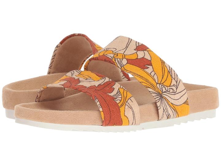 Naturalizer Amabella (papaya Multi Vintage Print) Women's Sandals