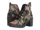 Steve Madden Abby (floral) Women's Lace-up Boots