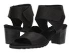 Walking Cradles Nox (black Cut Snake Leather) Women's  Shoes