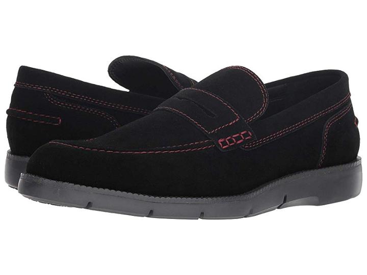 Donald J Pliner Enzio (black Calf Suede) Men's Shoes