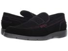 Donald J Pliner Enzio (black Calf Suede) Men's Shoes