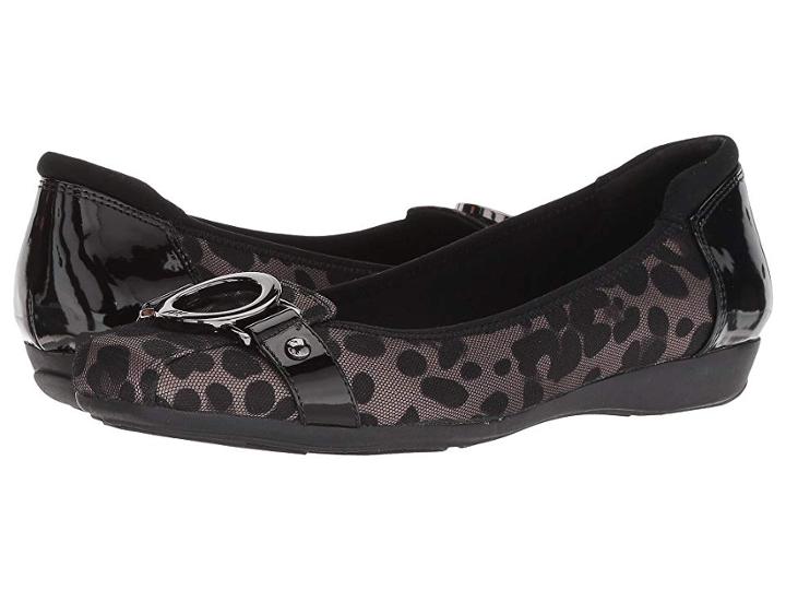 Anne Klein Umeko (taupe/black Multi/light Fabric) Women's Shoes