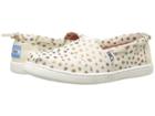 Toms Kids Bimini (little Kid/big Kid) (rose Gold Dots) Girl's Shoes