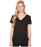 Lole Agda Top (black) Women's Short Sleeve Pullover