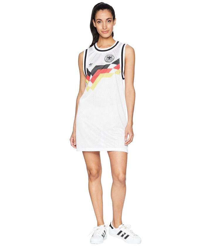 Adidas Originals Germany Tank Dress (white) Women's Dress