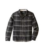 O'neill Kids Redmond Flannel Shirt (little Kids) (asphalt) Boy's Clothing