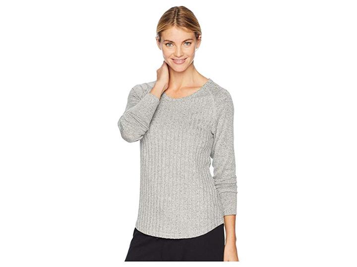 Felina Charlize Baseball Shirt (grey) Women's Pajama