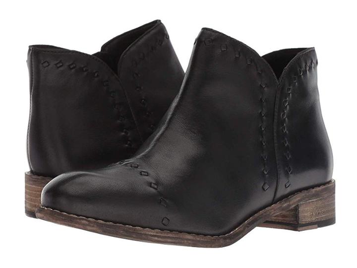 Diba True River Queen (black Leather) Women's Boots