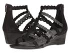 Rockport Total Motion 55mm Wedge Gladiator Sandal (black) Women's Wedge Shoes