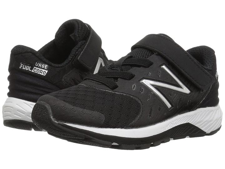 New Balance Kids Vazee Urge (little Kid) (black/white) Boys Shoes