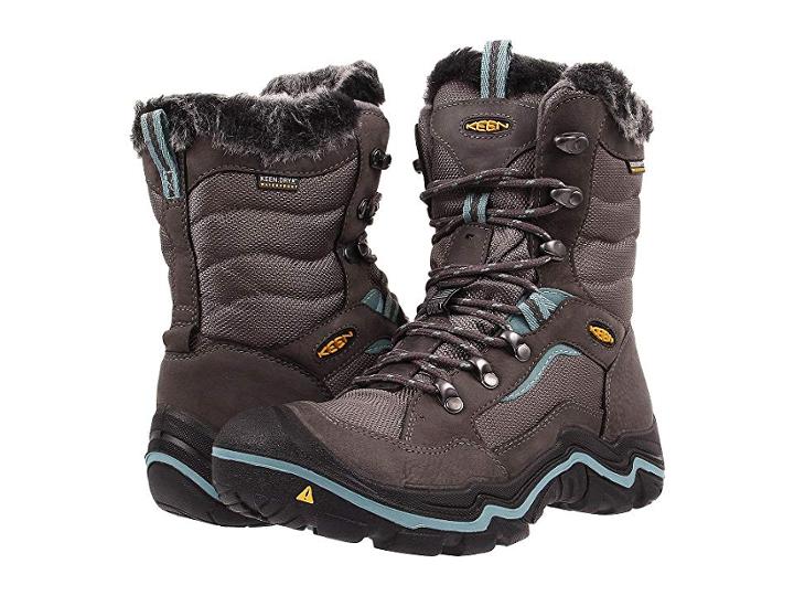 Keen Durand Polar (magnet/mineral Blue) Women's Cold Weather Boots