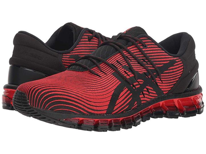 Asics Gel-quantum 360 4 (red Alert/black) Men's Running Shoes