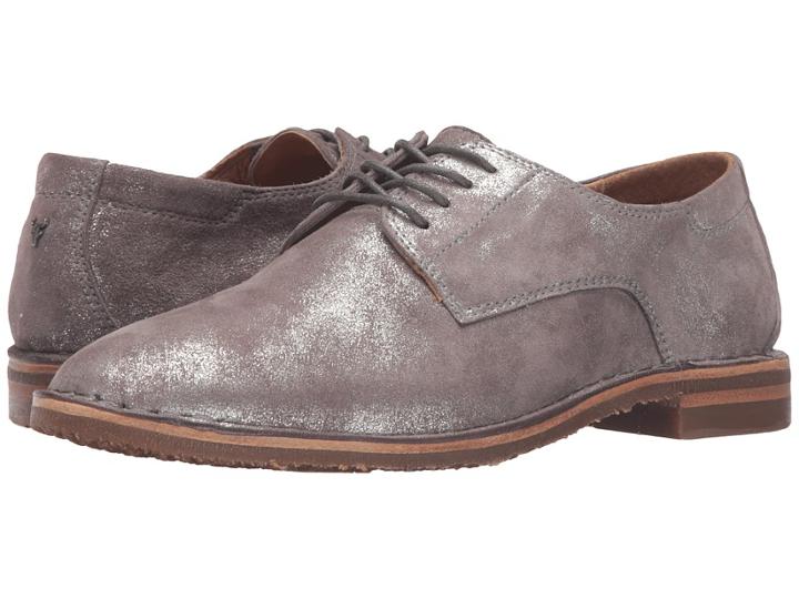 Trask Ana (pewter Italian Metallic Suede) Women's Shoes