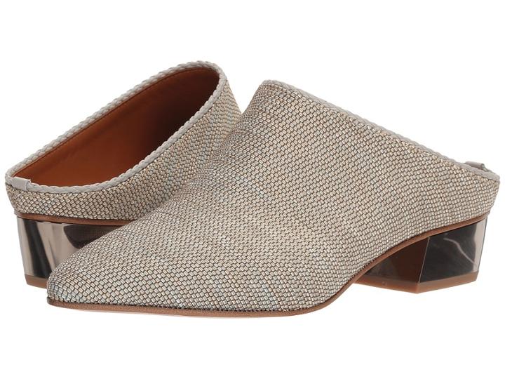 Aquatalia Fife (sand/gunmetal Fabric/metallic) Women's Shoes