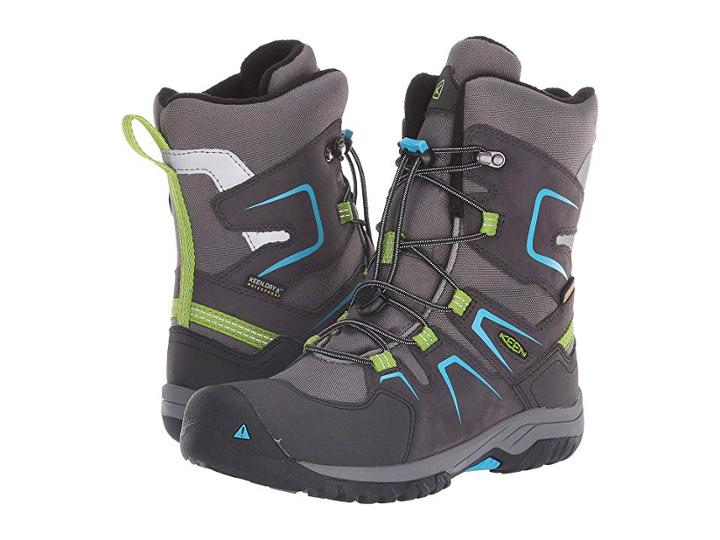 Keen Kids Levo Winter Wp (little Kid/big Kid) (magnet/blue Jewel) Boys Shoes