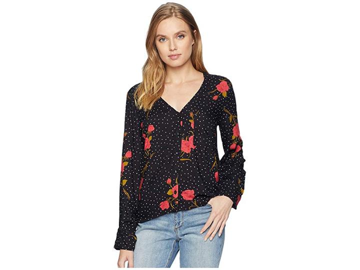 Volcom Check Out Time Top (multi) Women's Clothing