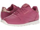 Reebok Kids Classic Leather (big Kid) (twisted Berry) Girls Shoes