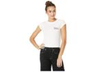 Rvca Maryweather Fitted T-shirt (vintage White) Women's Short Sleeve Pullover