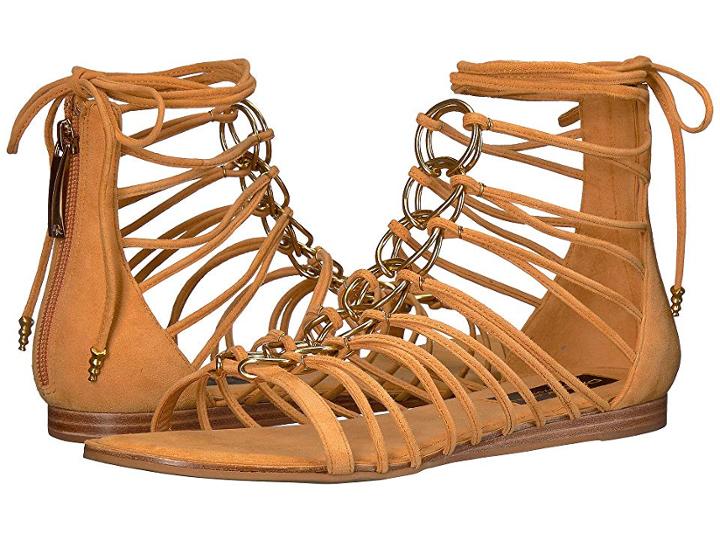 Donna Karan Tilly (yellow Kid Suede) Women's Shoes