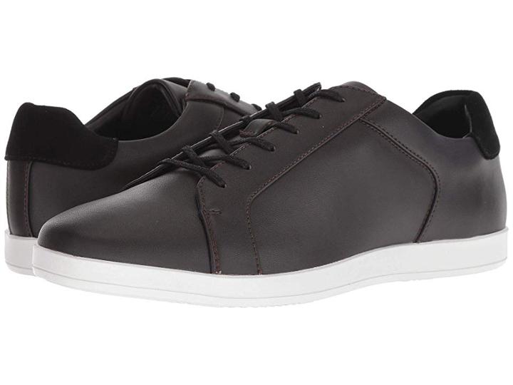 Calvin Klein Maine (dark Brown Smooth Calf Leather/calf Suede) Men's Shoes