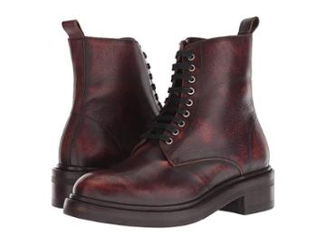 Frye Alice Combat Zip (wine) Women's Shoes