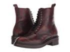 Frye Alice Combat Zip (wine) Women's Shoes