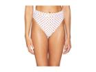 Onia Weworewhat X Onia Emily Bottom (white Polka Dots) Women's Swimwear