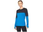 Skirt Sports Wonder Wool Long Sleeve (true Blue Wool/black) Women's Clothing