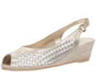 Sesto Meucci Mantie (multi Metallic Yute Met/silver Met/beige/silver Rope) Women's Sandals