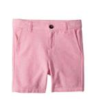 Janie And Jack Flat Front Shorts (toddler/little Kids/big Kids) (pink Linen) Boy's Shorts