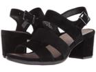 Earth Tierra (black Silky Suede) Women's  Shoes