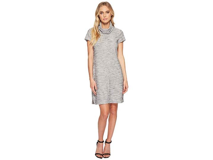 American Rose Addilyn Cowl Neck Dress (grey) Women's Dress