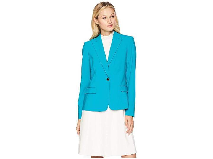 Calvin Klein Blazer (lagoon) Women's Clothing