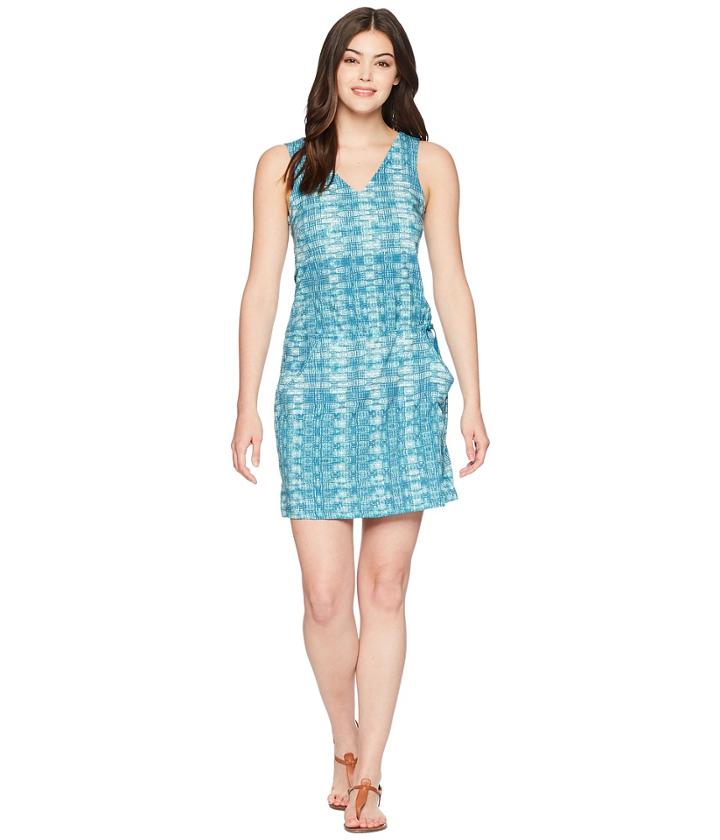 Toad&co Liv Dress (deepwater Layered Print) Women's Dress