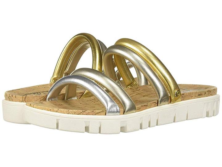 Circus By Sam Edelman Narina (dark Gold/jute/soft Silver New Metal Grain) Women's Shoes