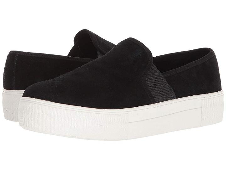 Blondo Glance Waterproof Sneaker (black Suede) Women's Shoes