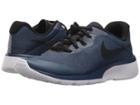 Nike Kids Tanjun Racer (little Kid) (navy/black/vast Grey/white) Boys Shoes