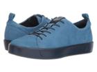 Ecco Soft 8 Sneaker (indigo 7 Blue Lagoon) Women's Lace Up Casual Shoes