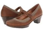 Naot Latest (saddle Brown Leather/clay Nubuck) Women's Flat Shoes