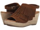 Minnetonka Ashley (dusty Brown) Women's Wedge Shoes