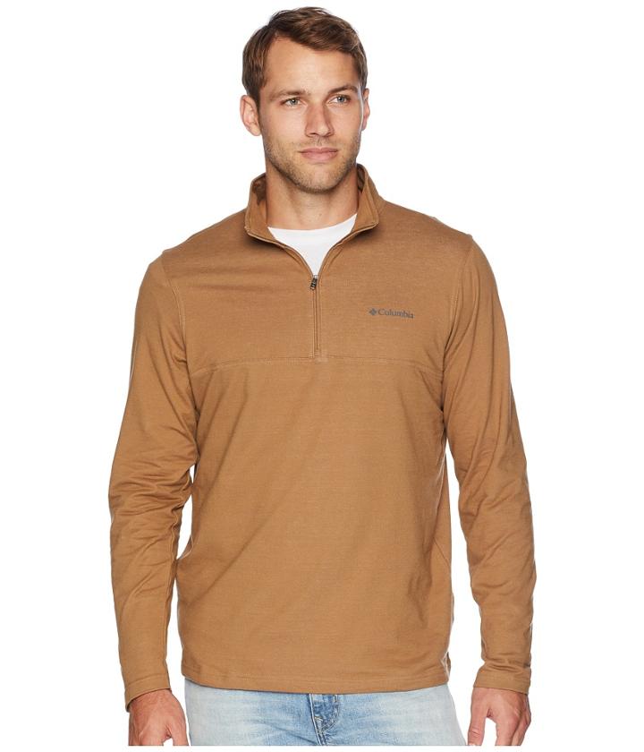 Columbia Rugged Ridgetm 1/4 Zip (delta Heather) Men's Clothing