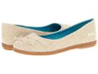 Blowfish Glo (natural Cozumel Linen) Women's Flat Shoes