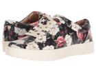 Sofft Sanders (black Multi Garden Floral) Women's Lace Up Casual Shoes