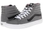 Vans Sk8-hi ((suiting/stripes) Charcoal/true White) Skate Shoes