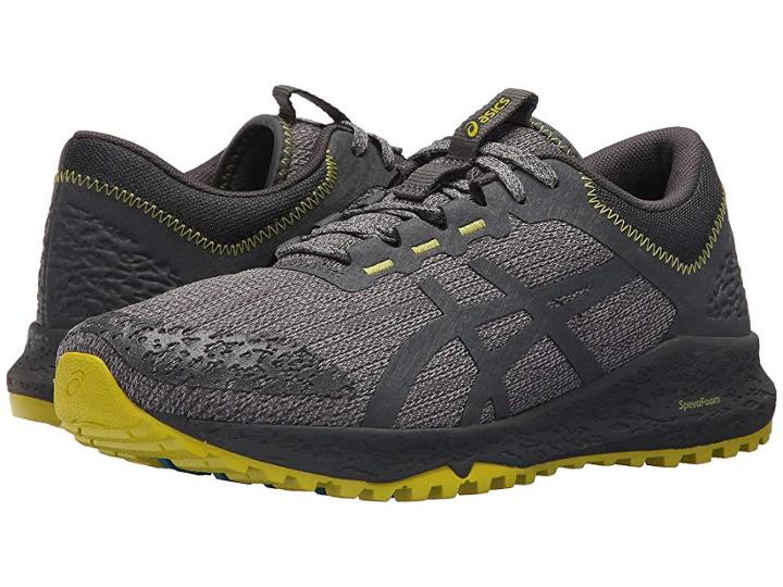 Asics Alpine Xt (mid Grey/carbon/sulphur Spring) Women's Running Shoes