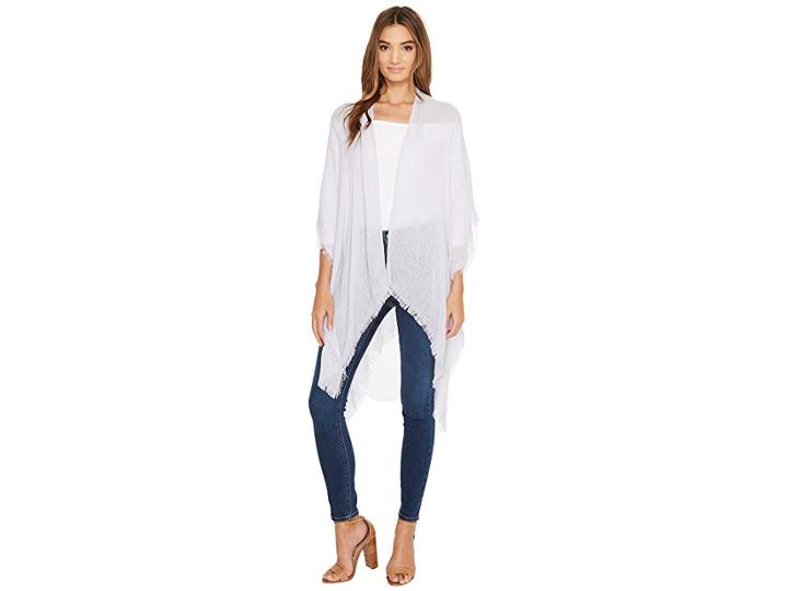 Echo Design Feather Weight Ruana (lavender) Women's Sweater