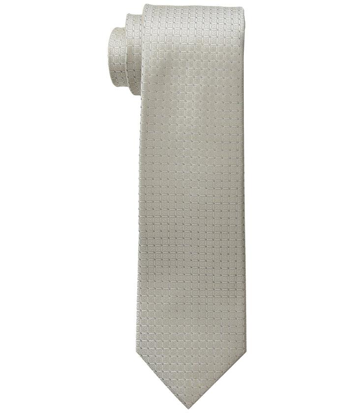 Calvin Klein Simple Grid (taupe) Ties