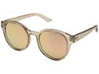 Le Specs Paramount (tan/brass Revo Mirror) Fashion Sunglasses